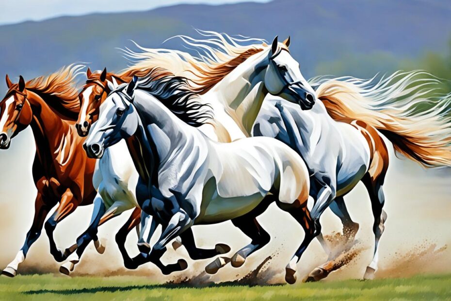 Creating Poetry Inspired by Horse Movements