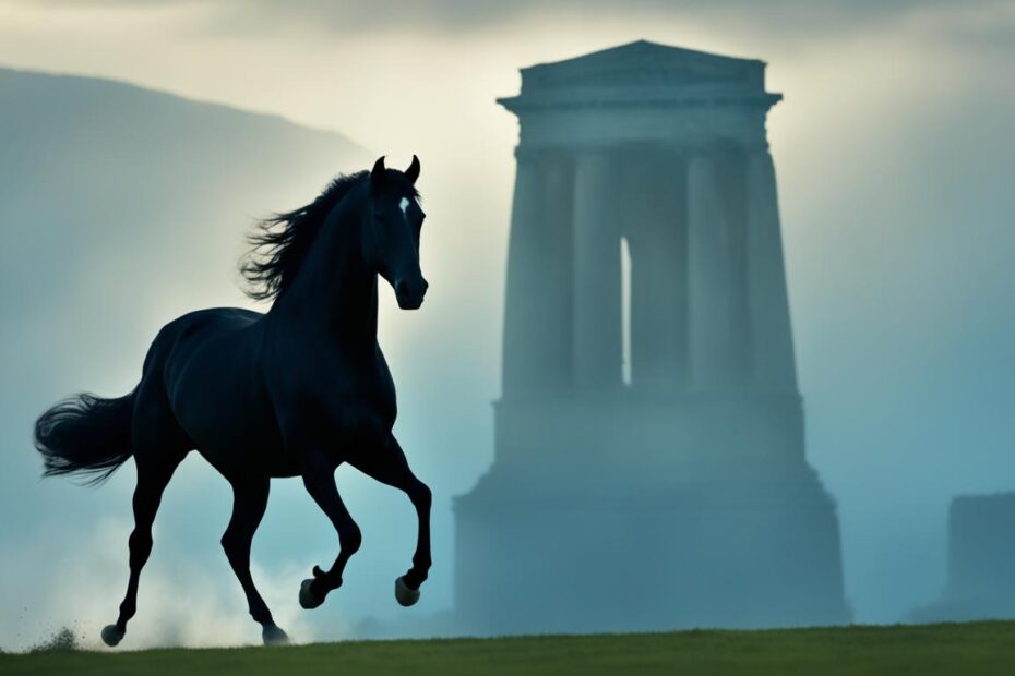 Historical Events Retold in Horse-Generated Poetry