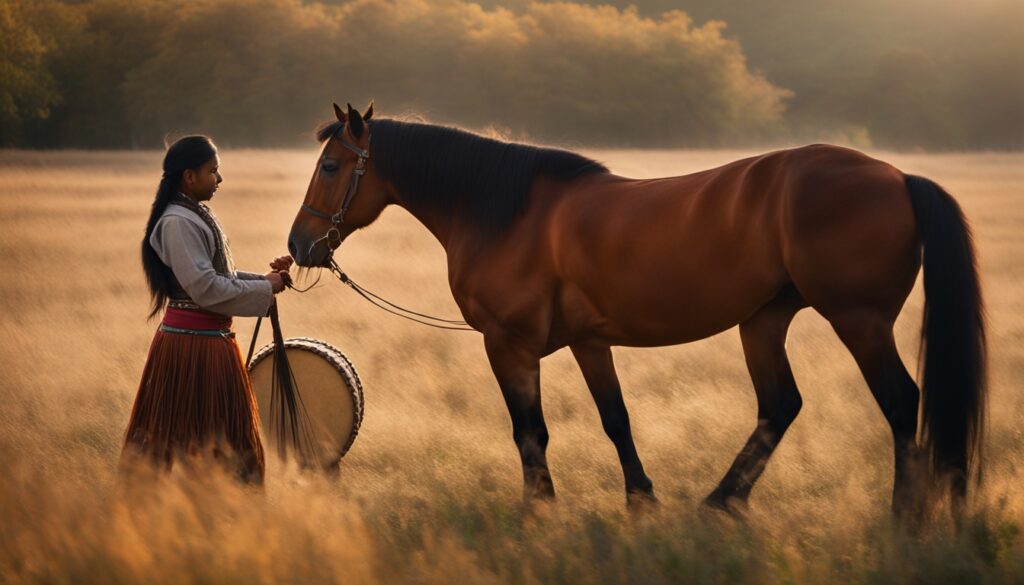 Rhythmic Drumming for Equine Anxiety Reduction Rhythmic Drumming for Equine Anxiety Reduction