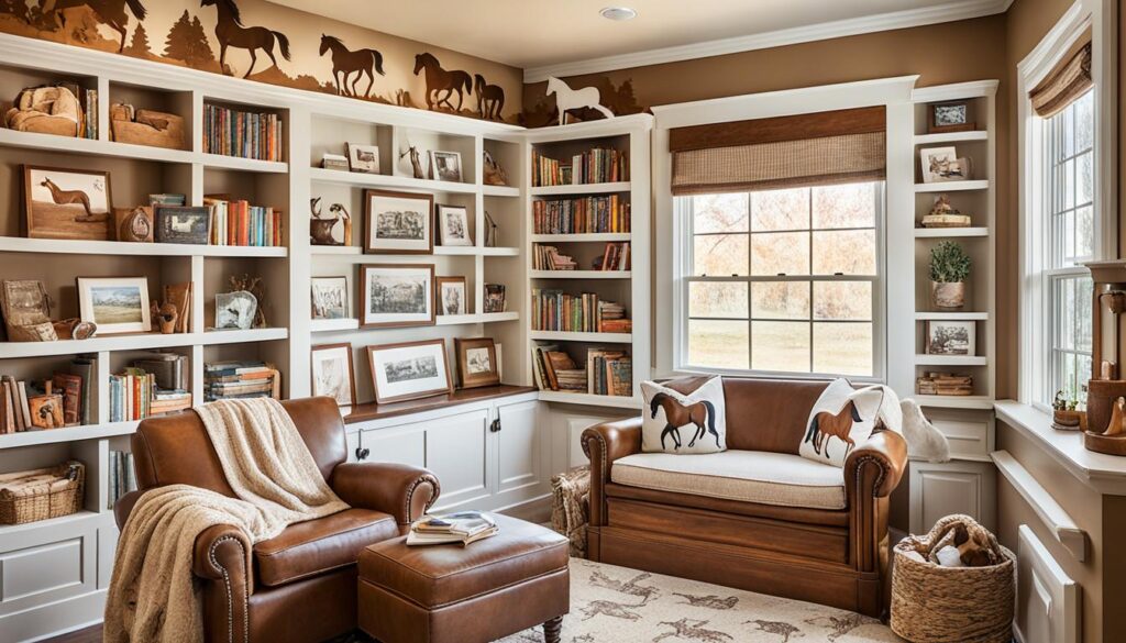 horse-inspired reading nook horse-inspired reading nook